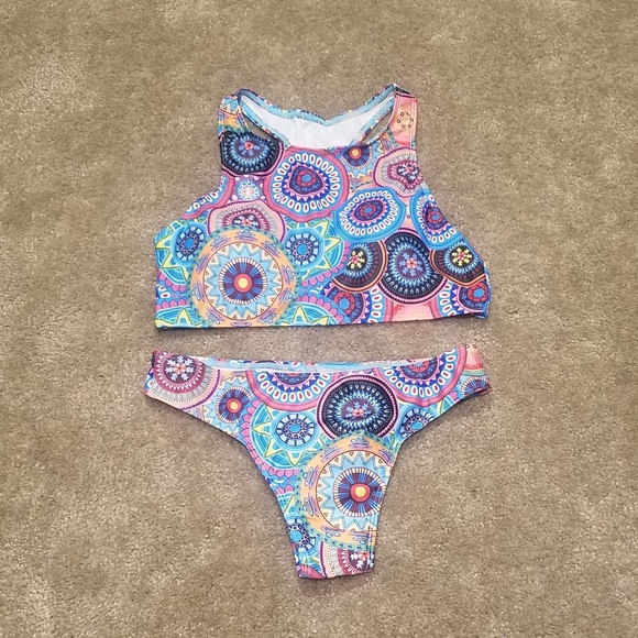 💥LAST ONE💥 NEW Bohemian Halter Style Bikini Set - Picture 6 of 6